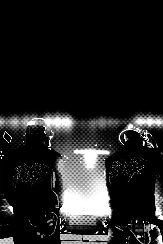 Концерт Daft Punk обои