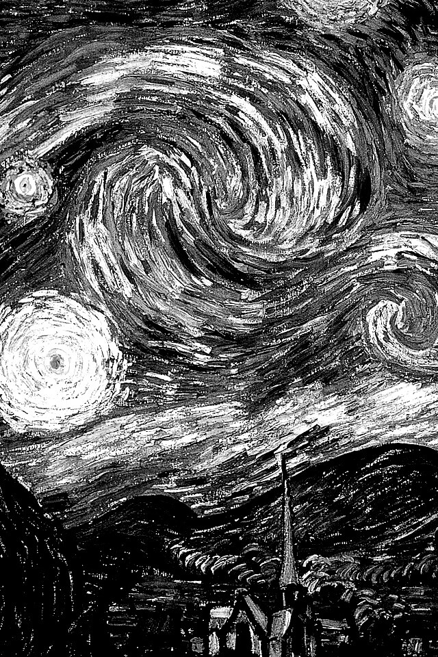 Рисунок города маслом обои