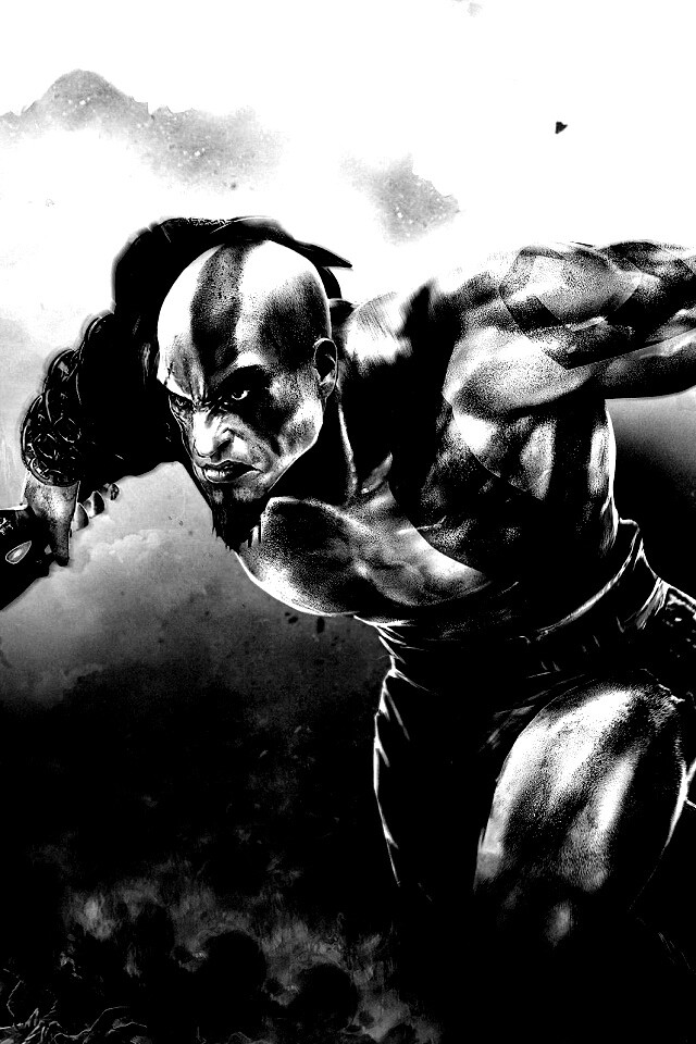 Герой игры God of War обои