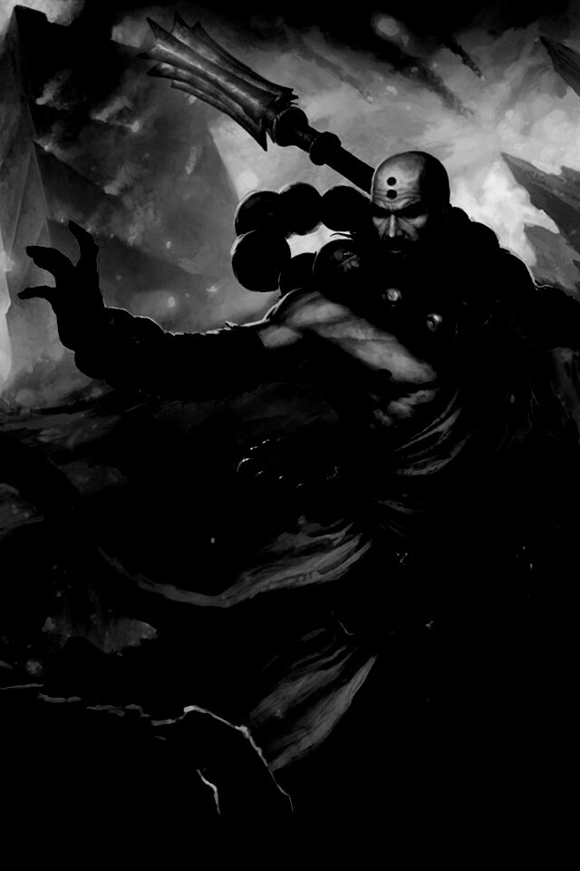 Монах из Diablo 3 обои