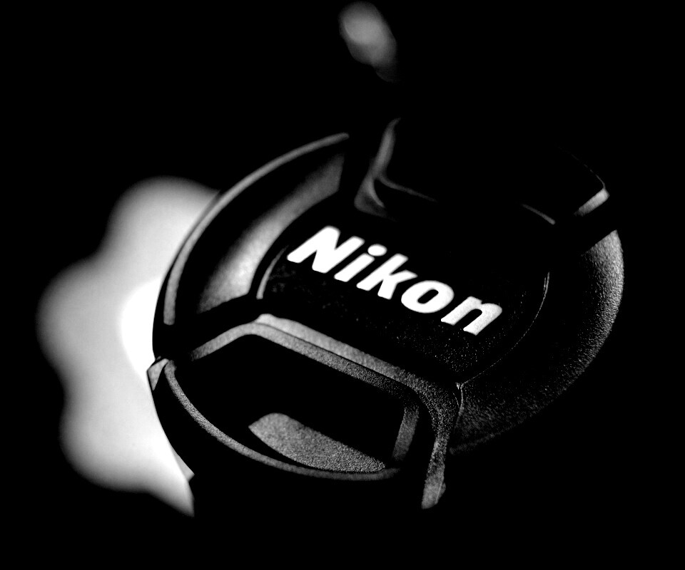 Крышечка от объектива Nikon обои