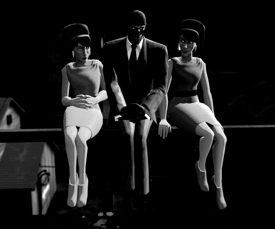 Шпион из Team Fortress 2 обои