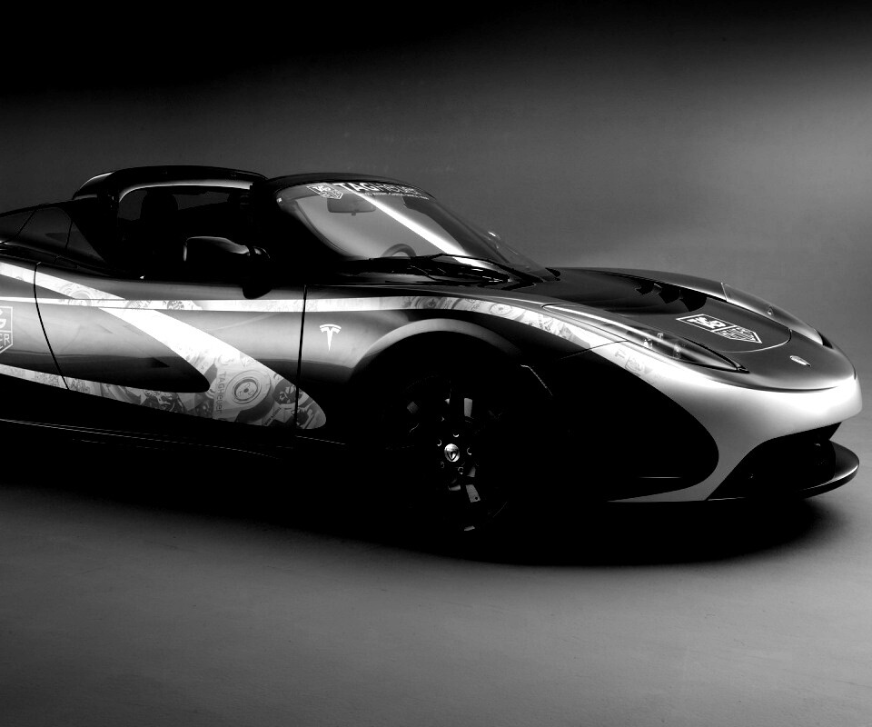 Tag Heuer Tesla Roadster обои