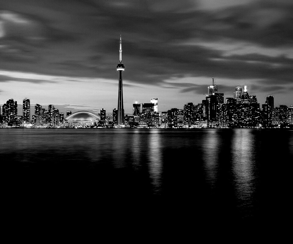 Ночной Торонто обои
