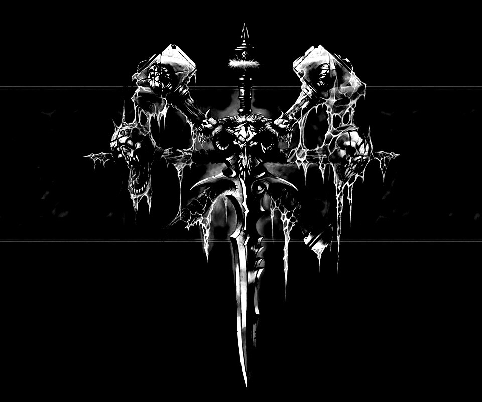 Логотип WarCraft Frothen Throne обои