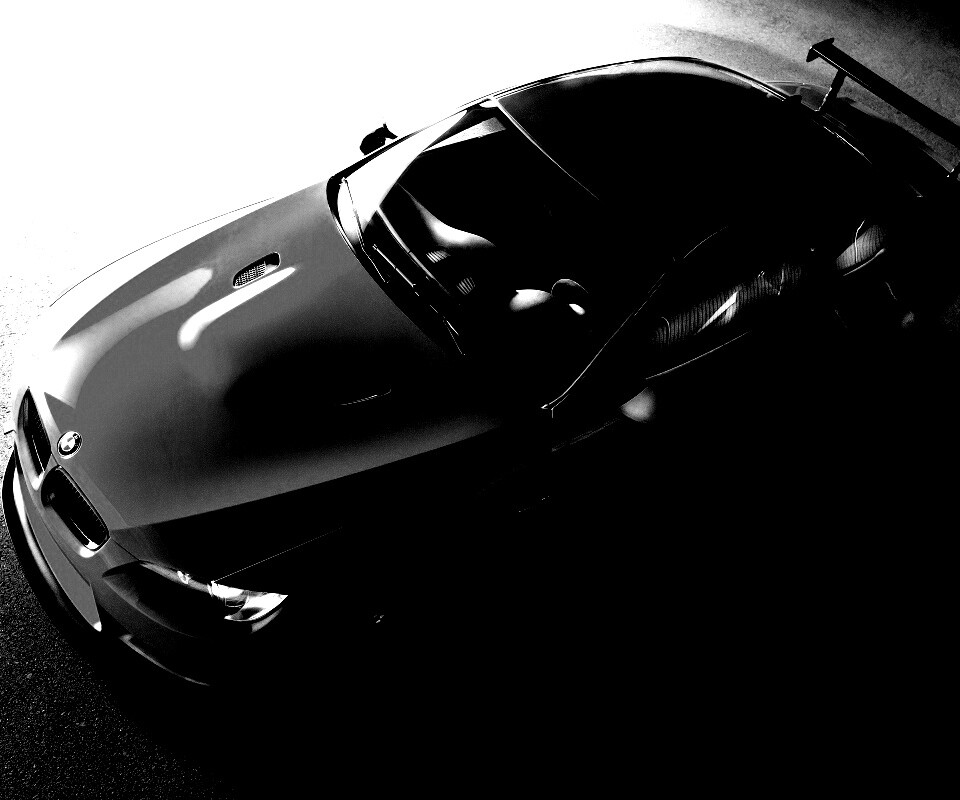 Оранжевый BMW обои