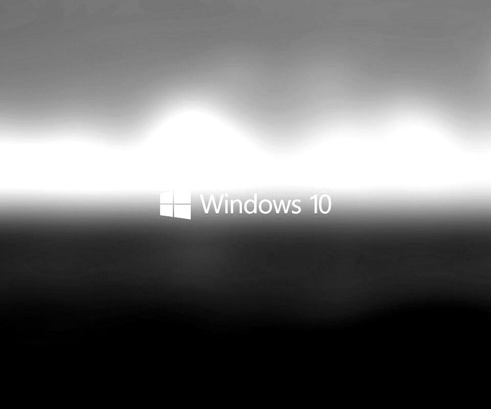 Windows 10 на синем фоне обои
