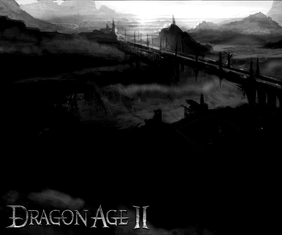Пейзаж Dragon Age обои