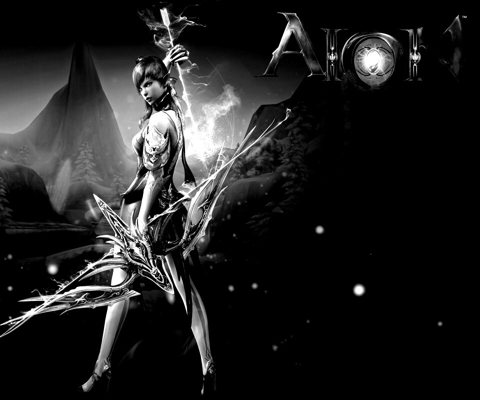 Эльфийка из Aion обои
