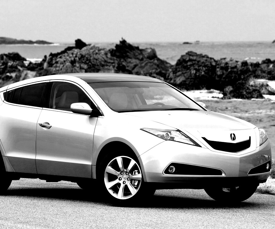 Acura на побережье обои