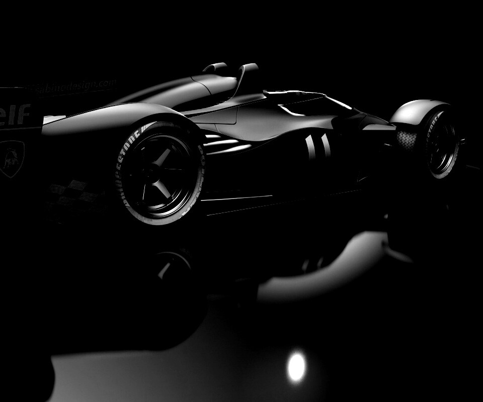 Болид Lamborghini обои