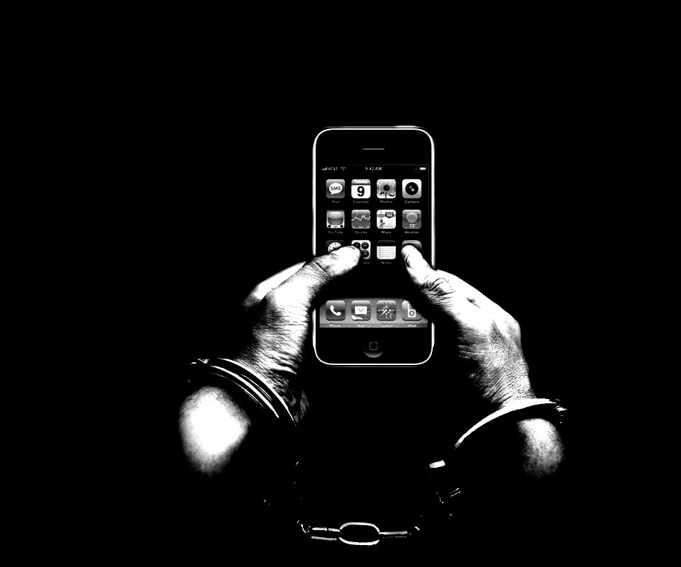 Ты раб своего iPhone обои