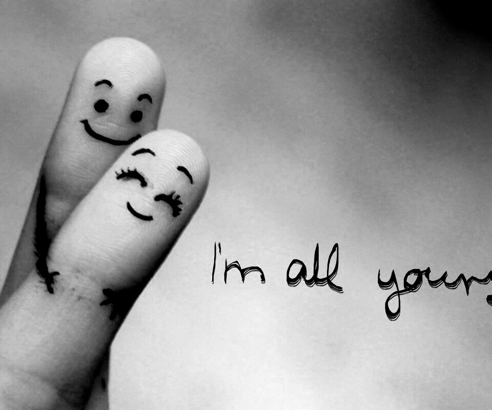 I"m all yours! обои