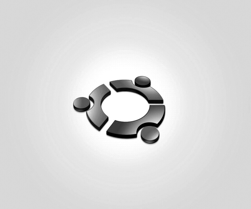 Официальный логотип Убунту обои