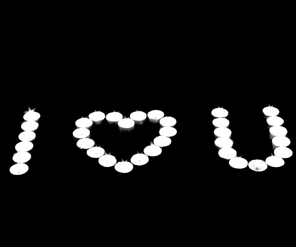 I love you обои
