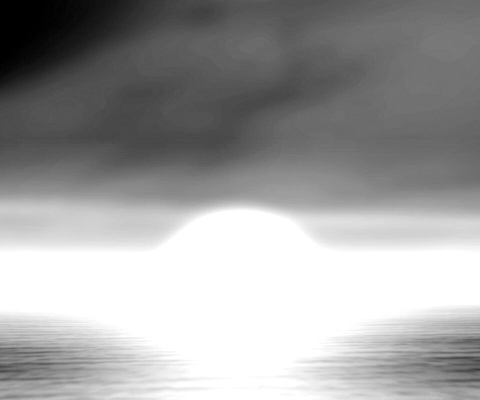 Нереальный закат обои