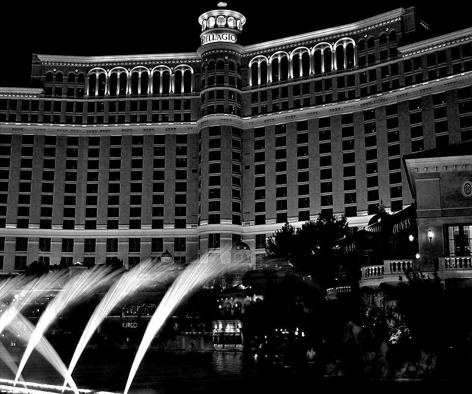 Казино Bellagio в Лас-Вегасе обои