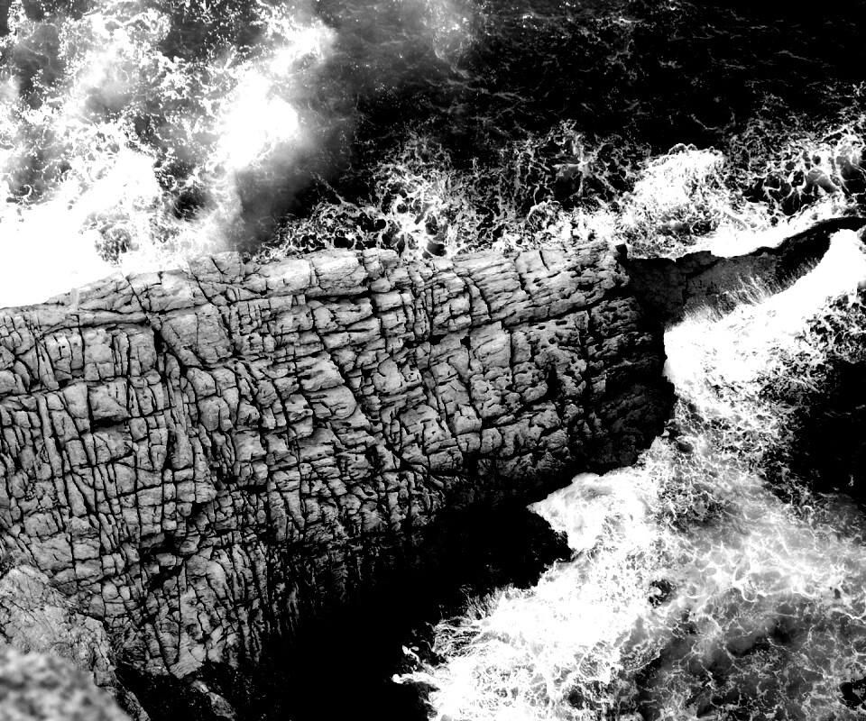 Водораздел в море обои