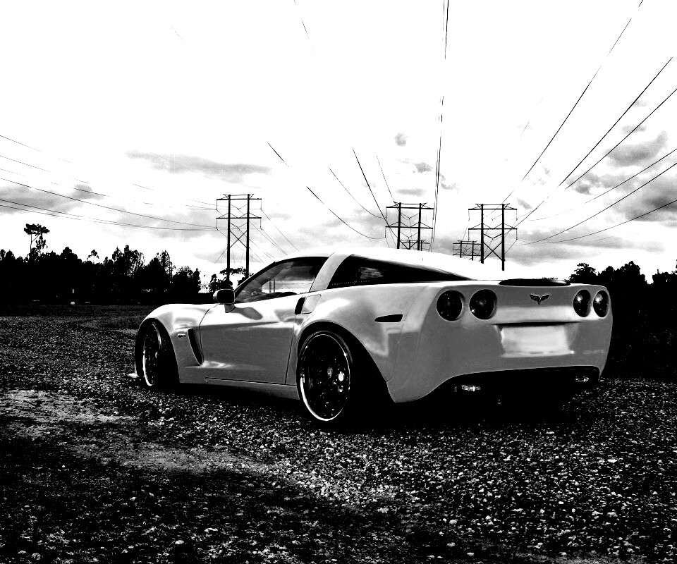 Chevrolet corvette обои