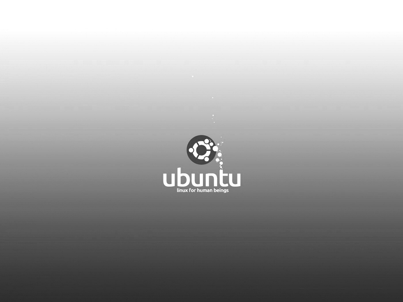 Логотип Ubuntu обои