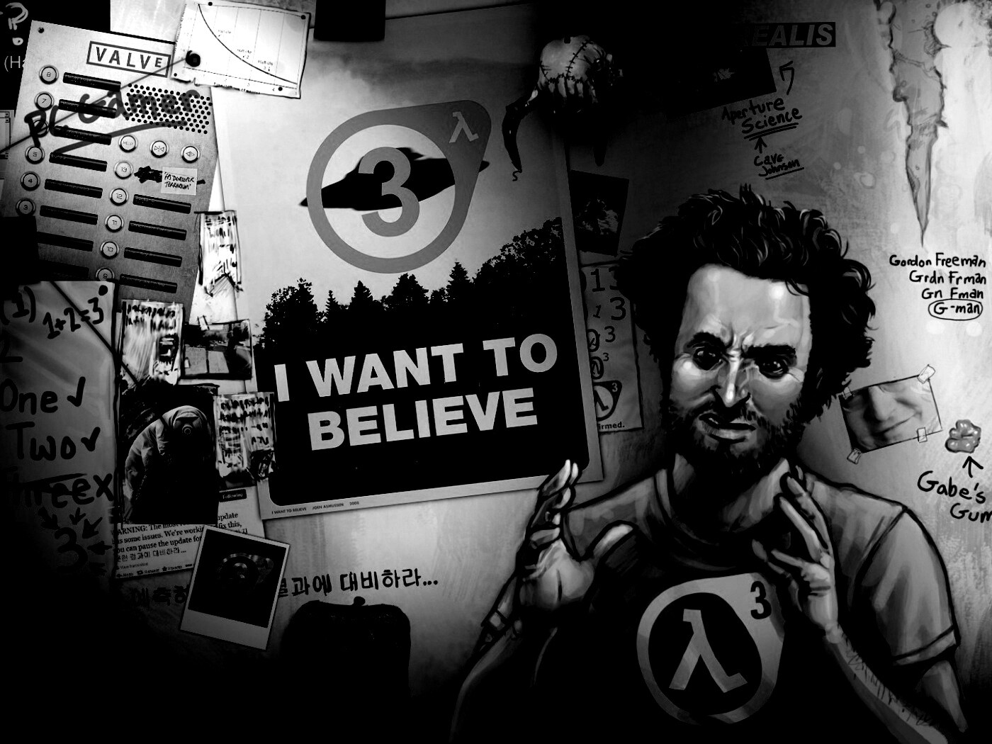 Half Life 3 - I want to believe обои