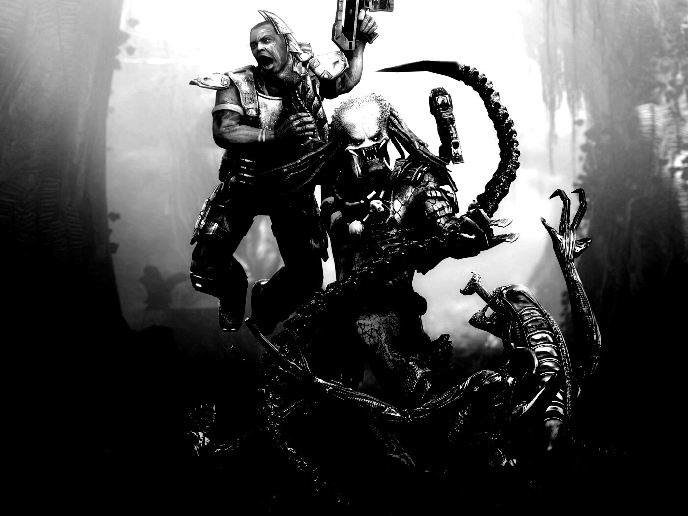 Alien vs Predator 2 обои