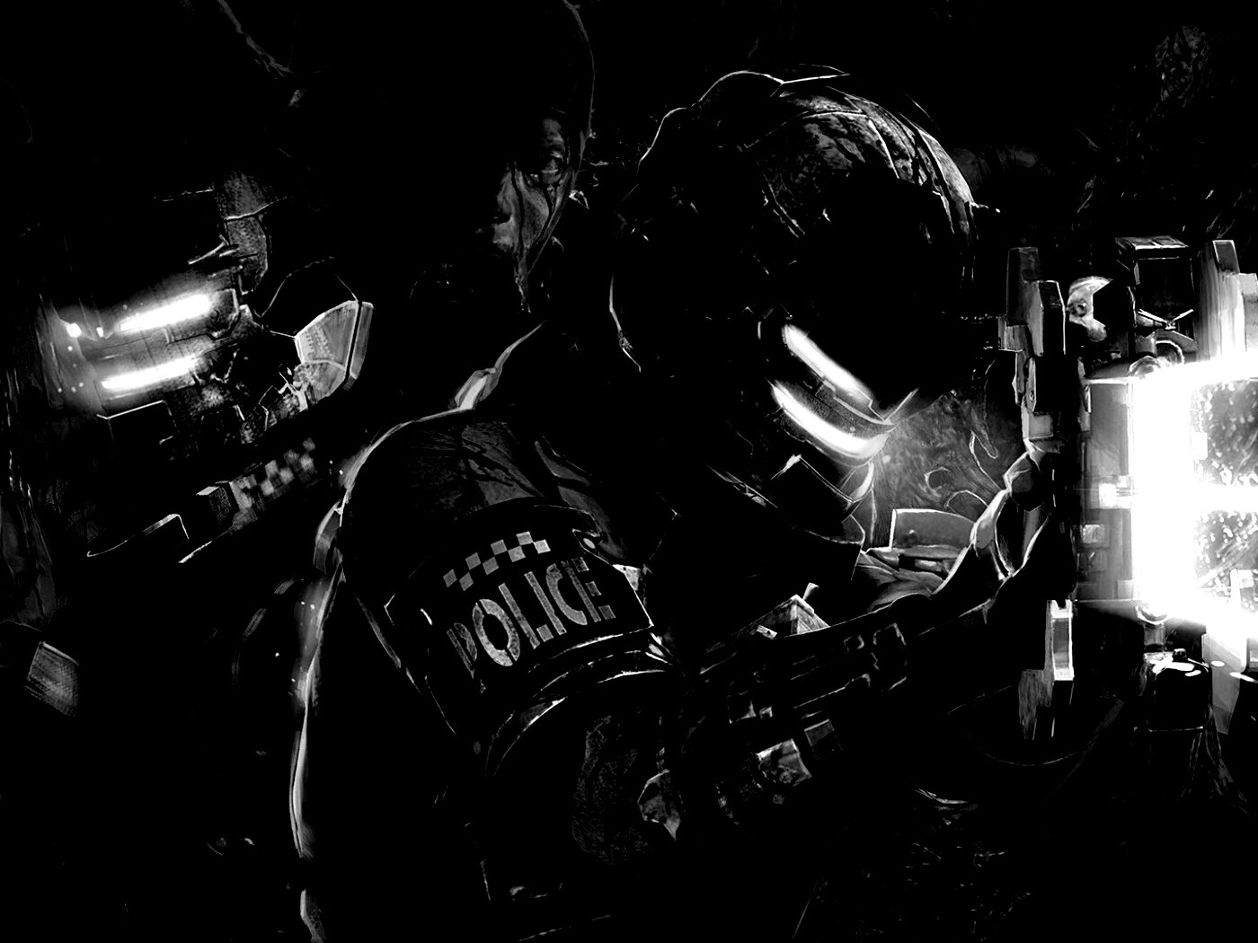 Dead Space полиция обои