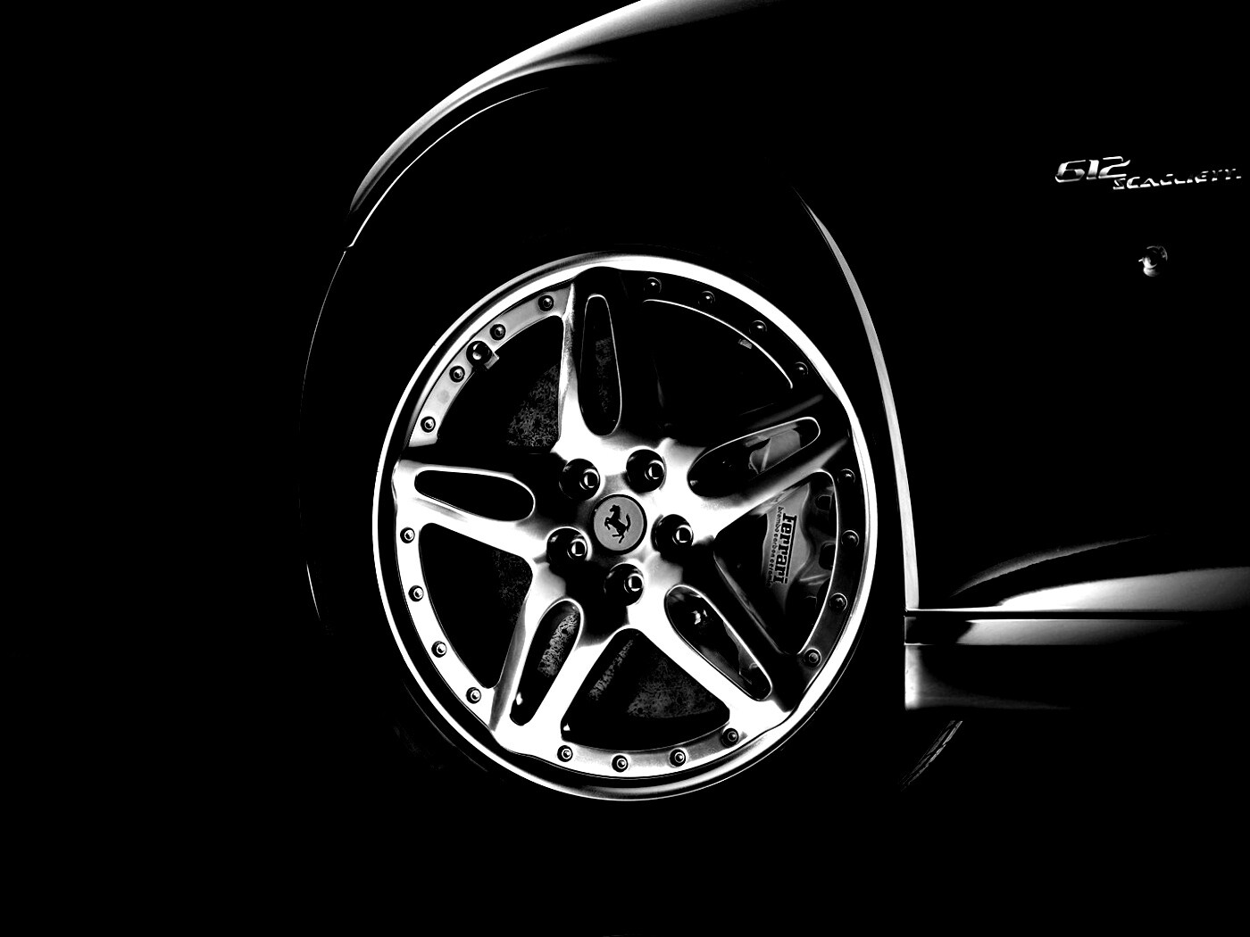 Колесо Scaglietti 612 обои