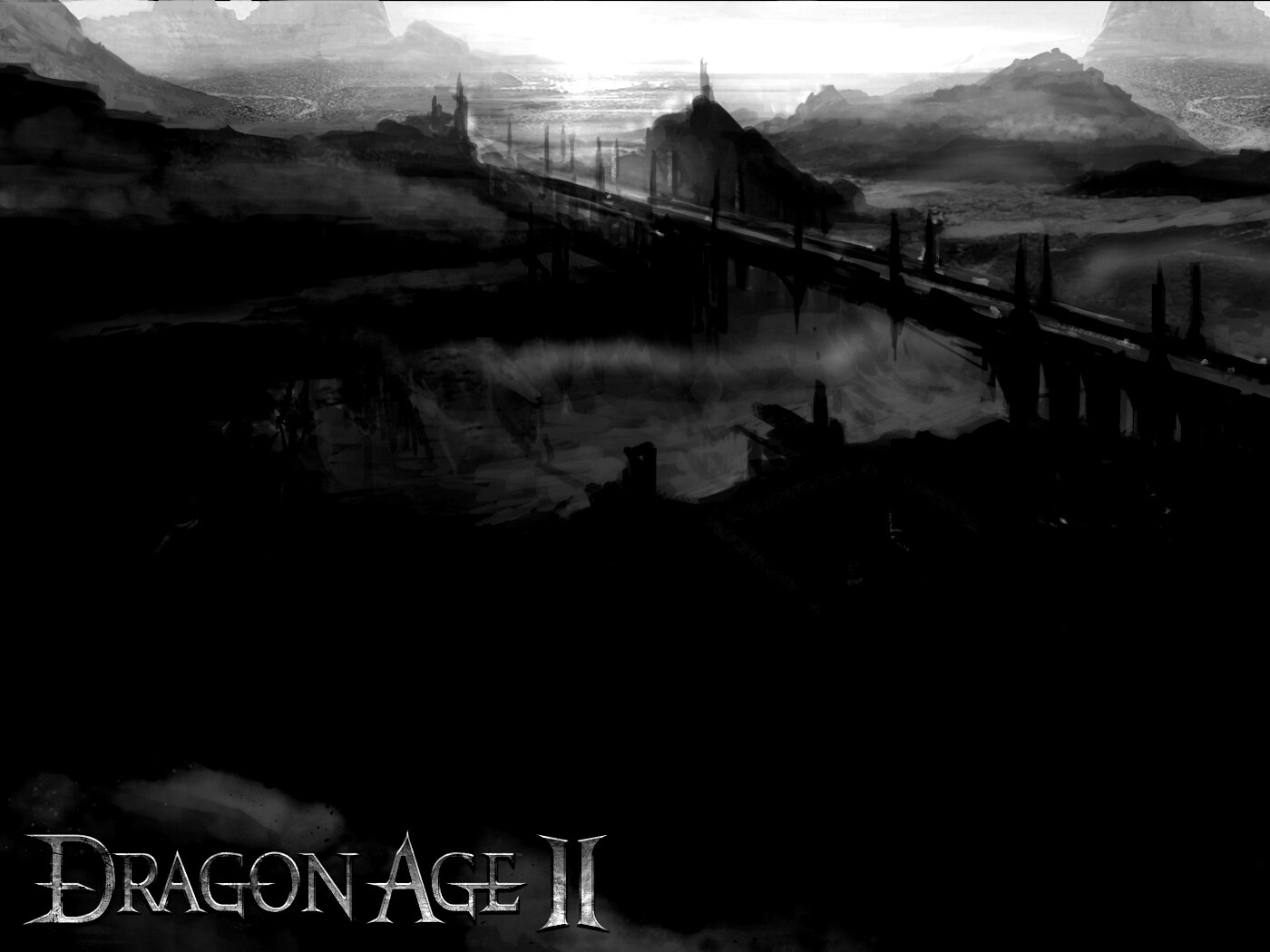 Пейзаж Dragon Age обои