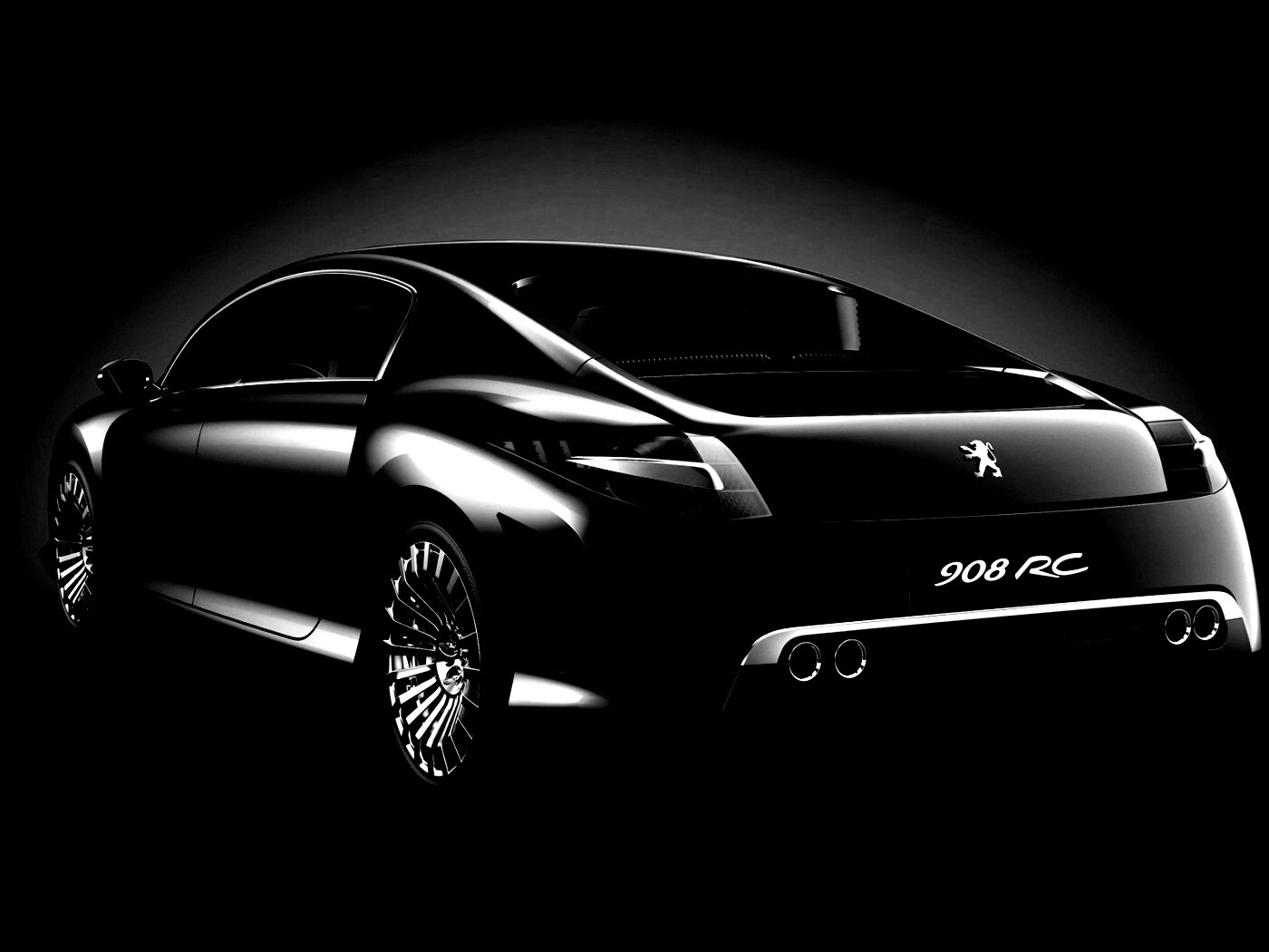 Peugeot 908 RC обои