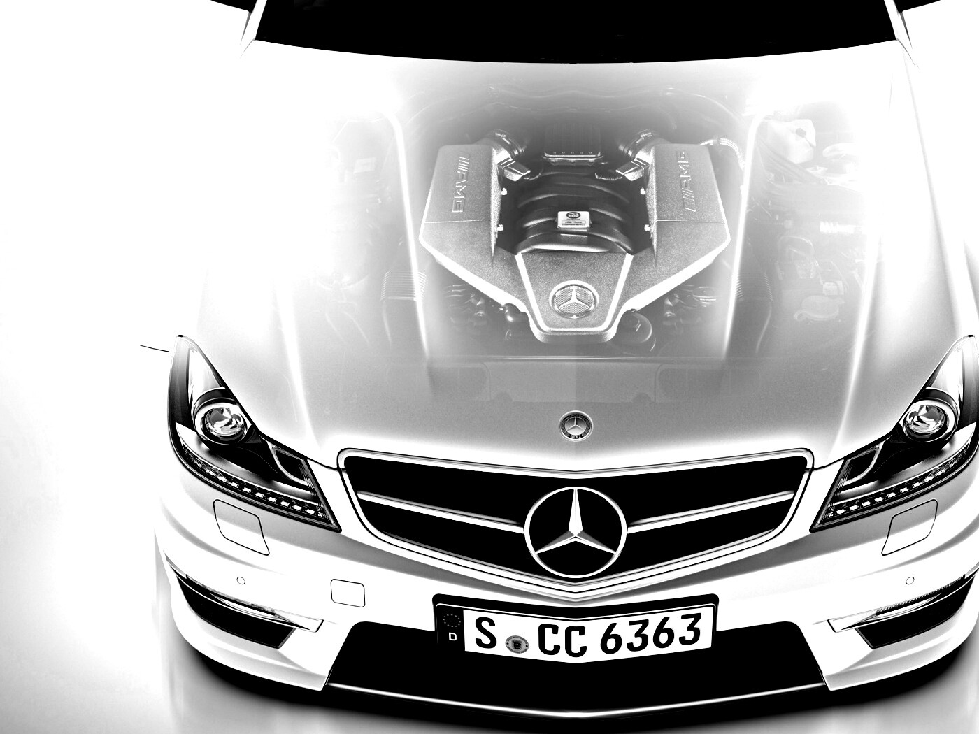 Mercedes S63 обои