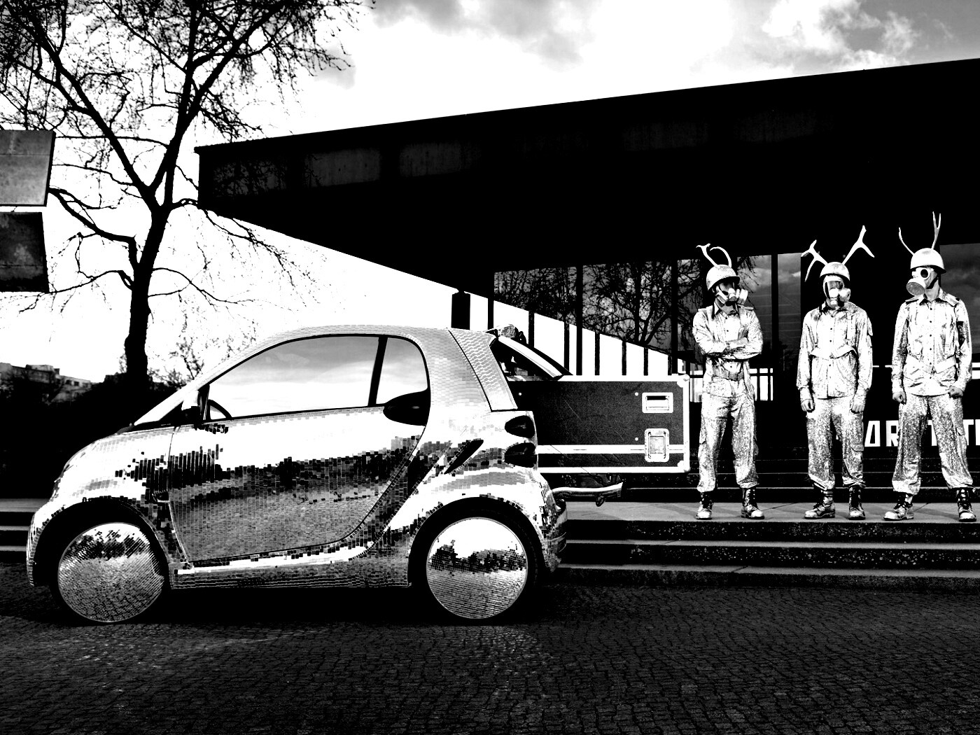 Smart Disco-Ball и 4 оленя обои