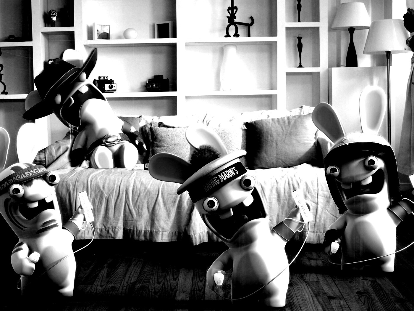 Raving Rabbids wii обои