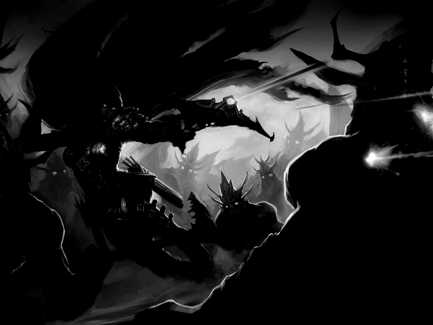 Охотник на демонов из Diablo 3 обои