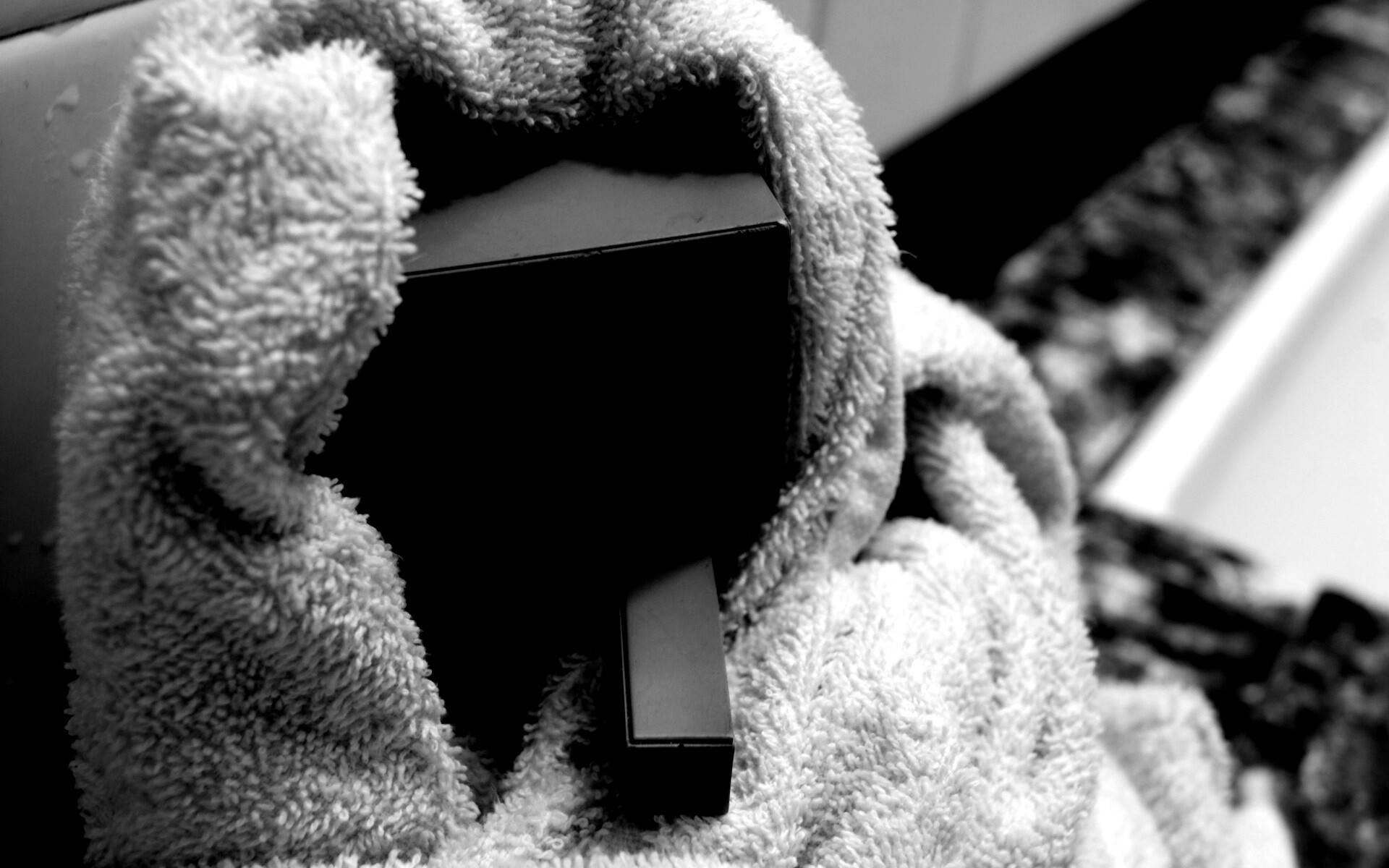 Yotsubato Danbo в полотенце обои