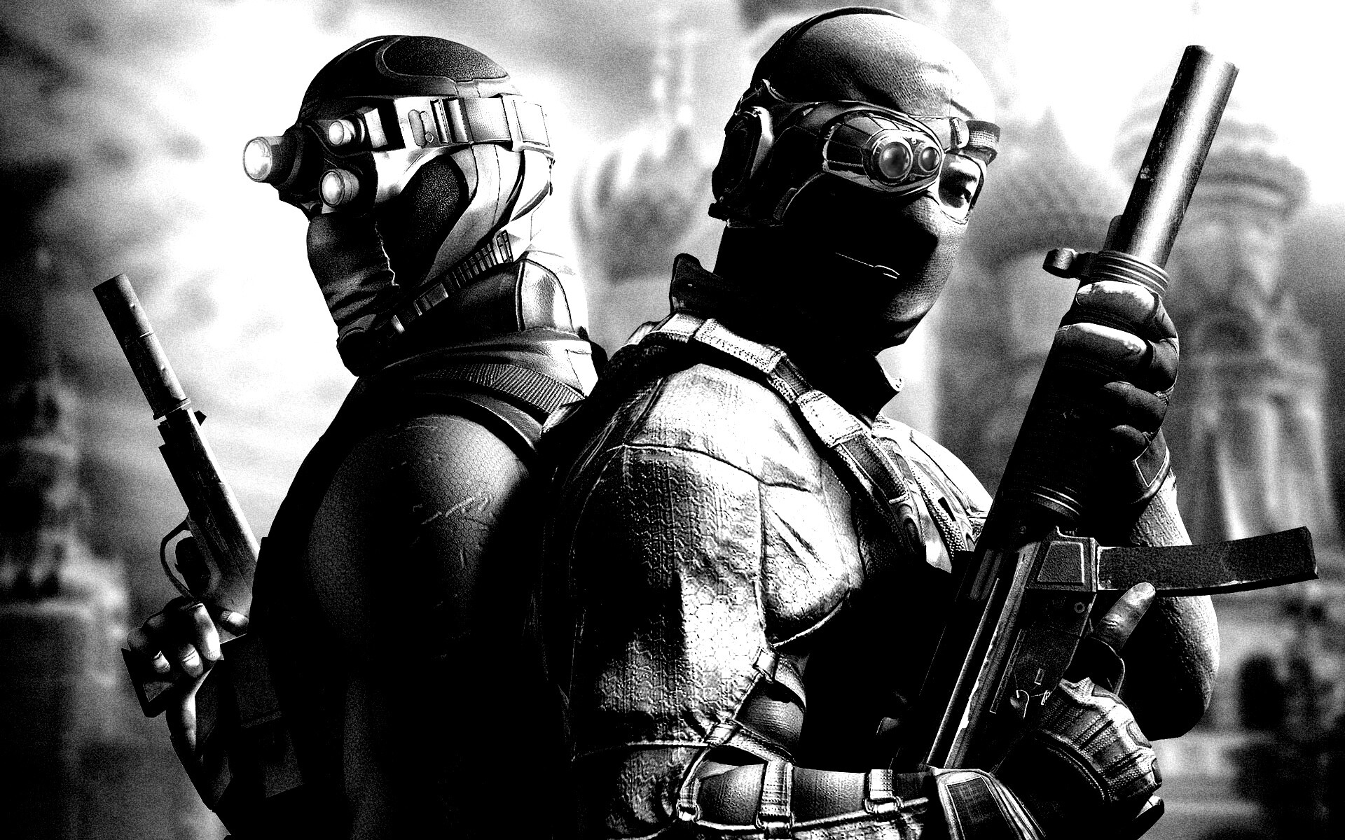 Герои Splinter Cell Conviction в Москве обои