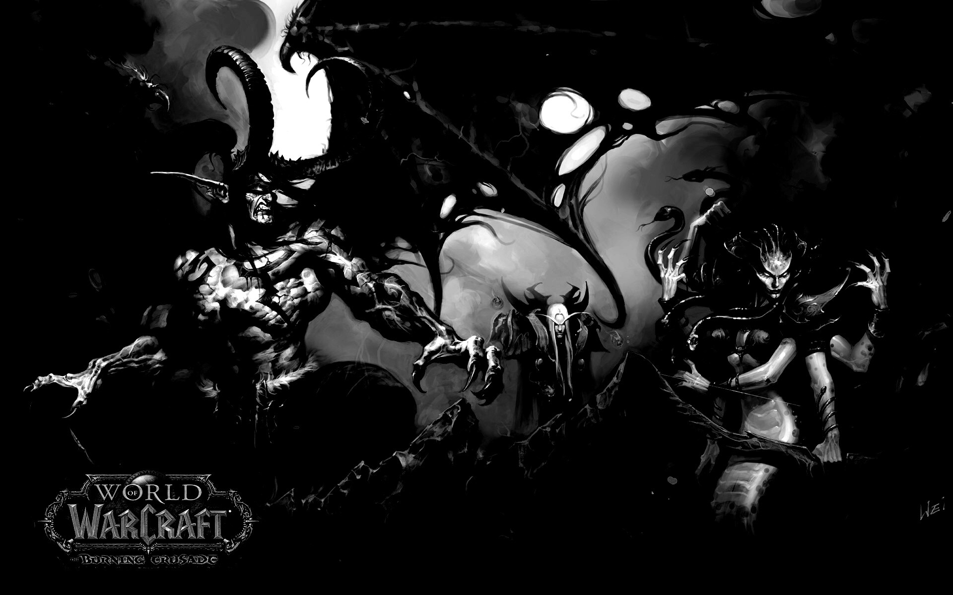 Обои Worldof WarCraft Burning Crusade обои