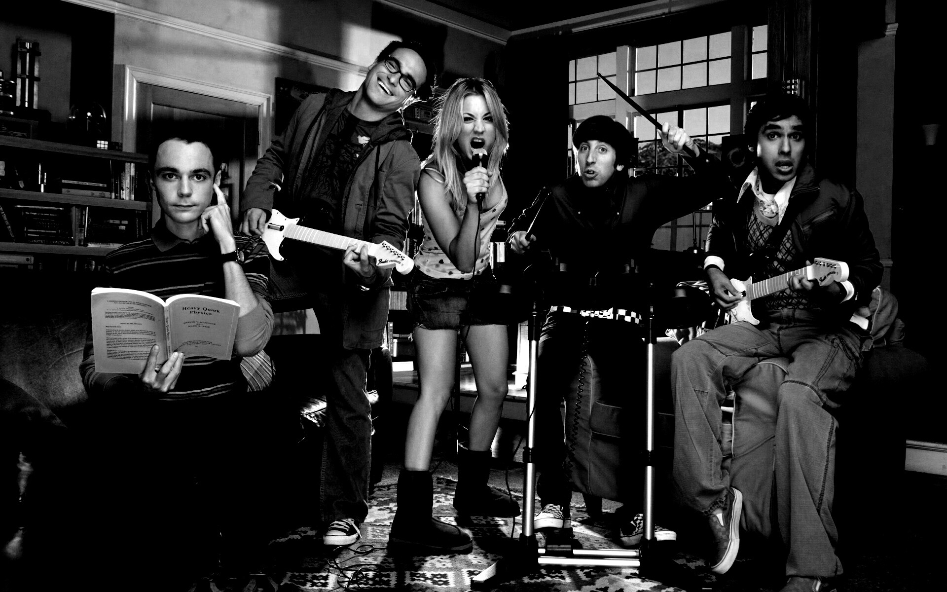 Теория большого взрыва обои