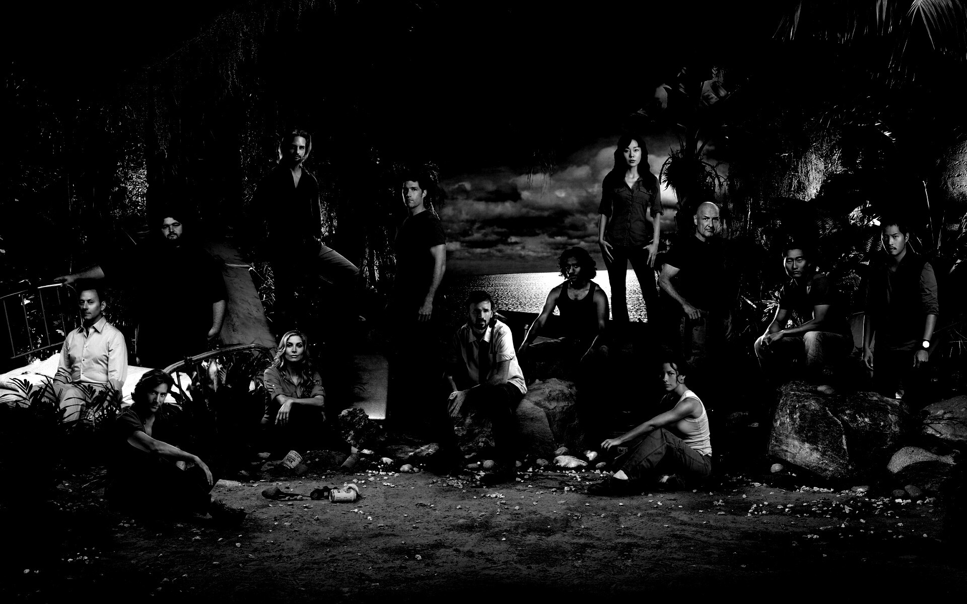 Герои сериала LOST обои