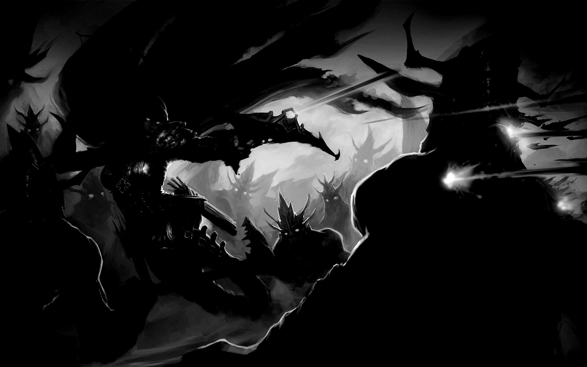 Охотник на демонов из Diablo 3 обои