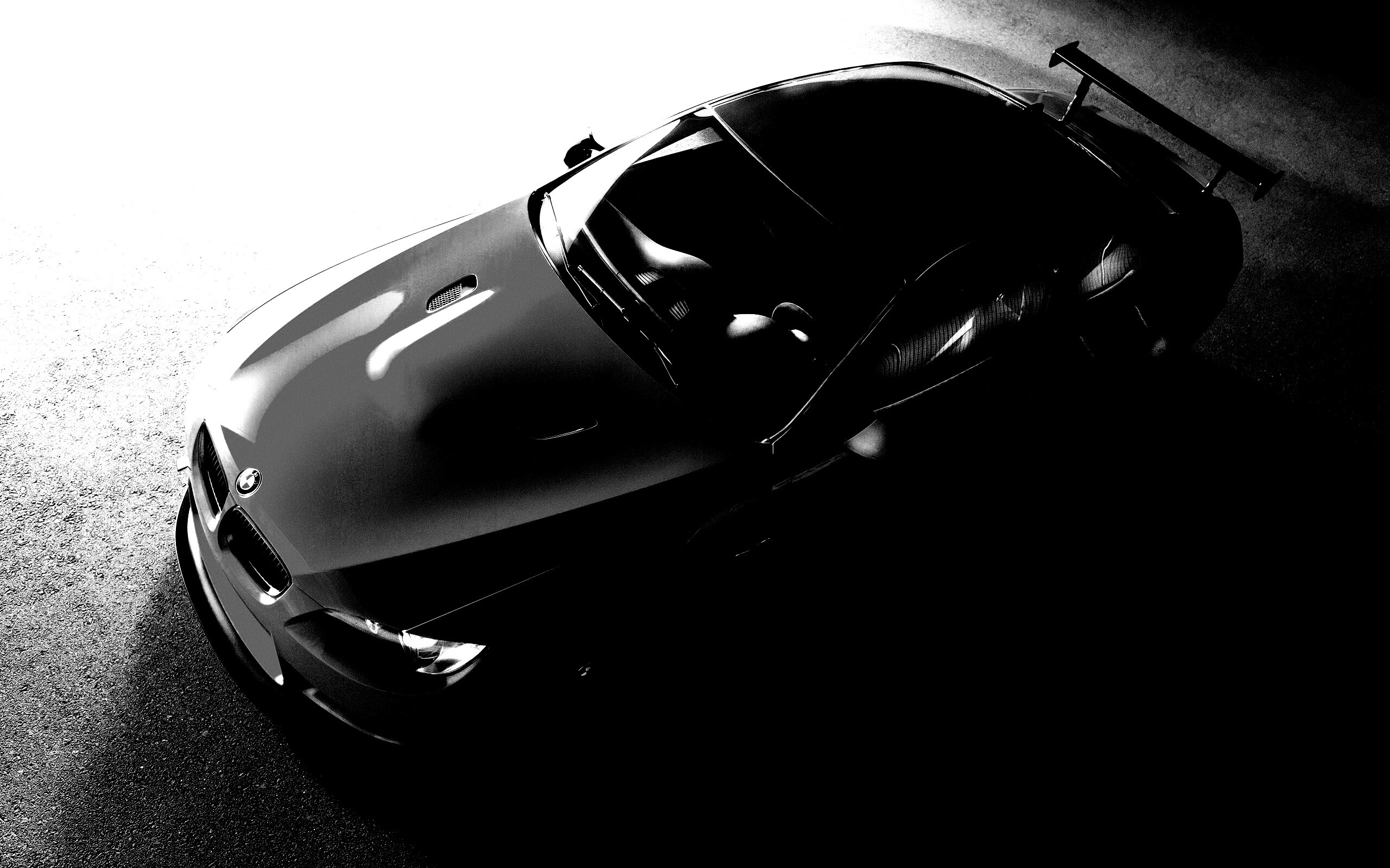 Оранжевый BMW обои