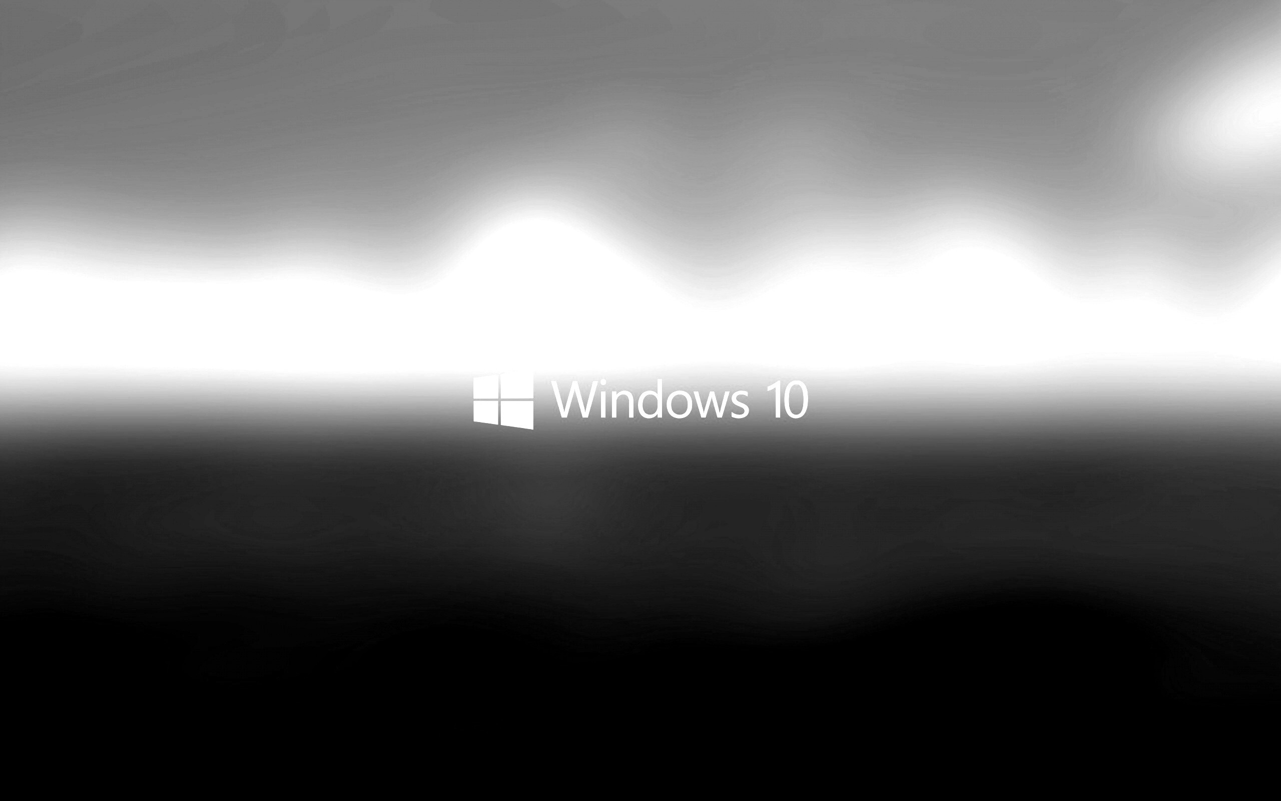 Windows 10 на синем фоне обои