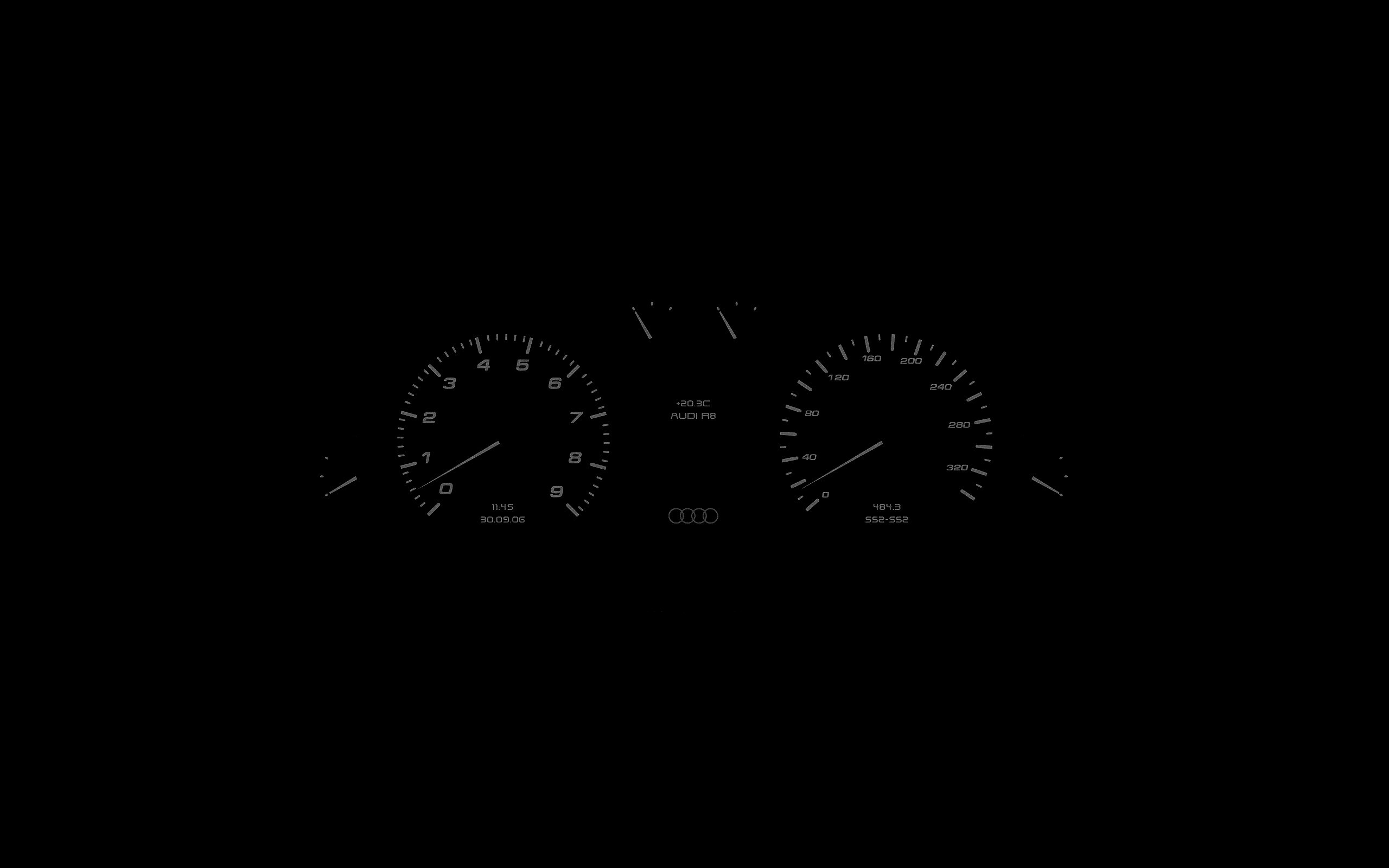 Приборная панель Audi обои