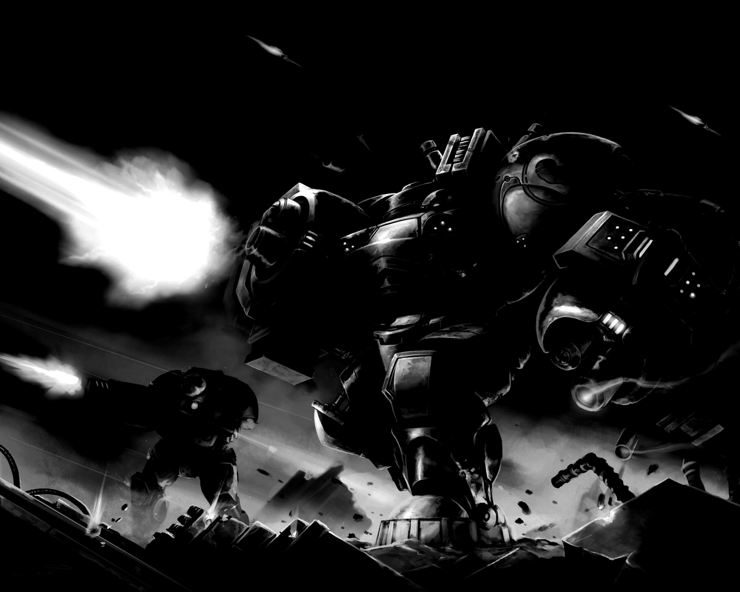 Терраны из StarCraft обои
