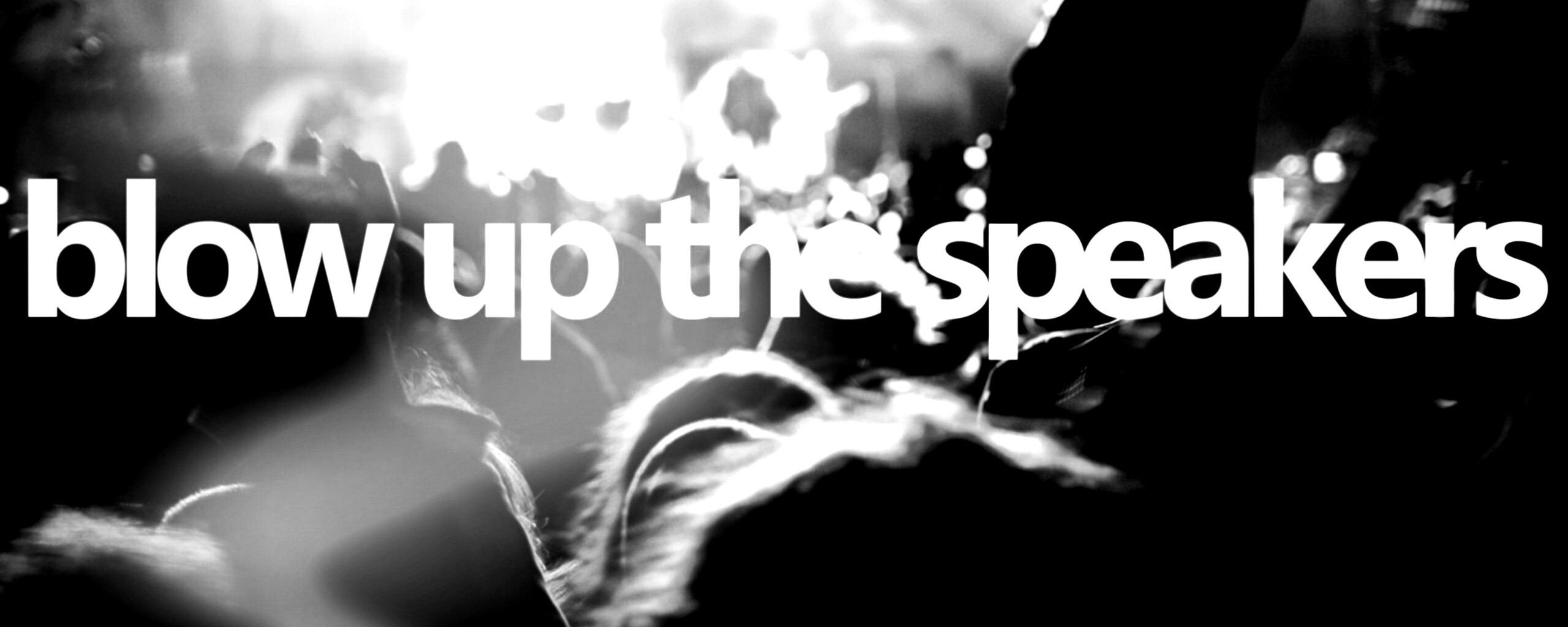 Blow up the speakers обои