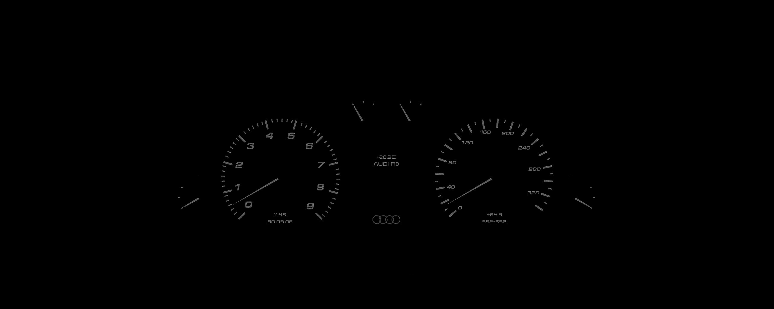 Приборная панель Audi обои