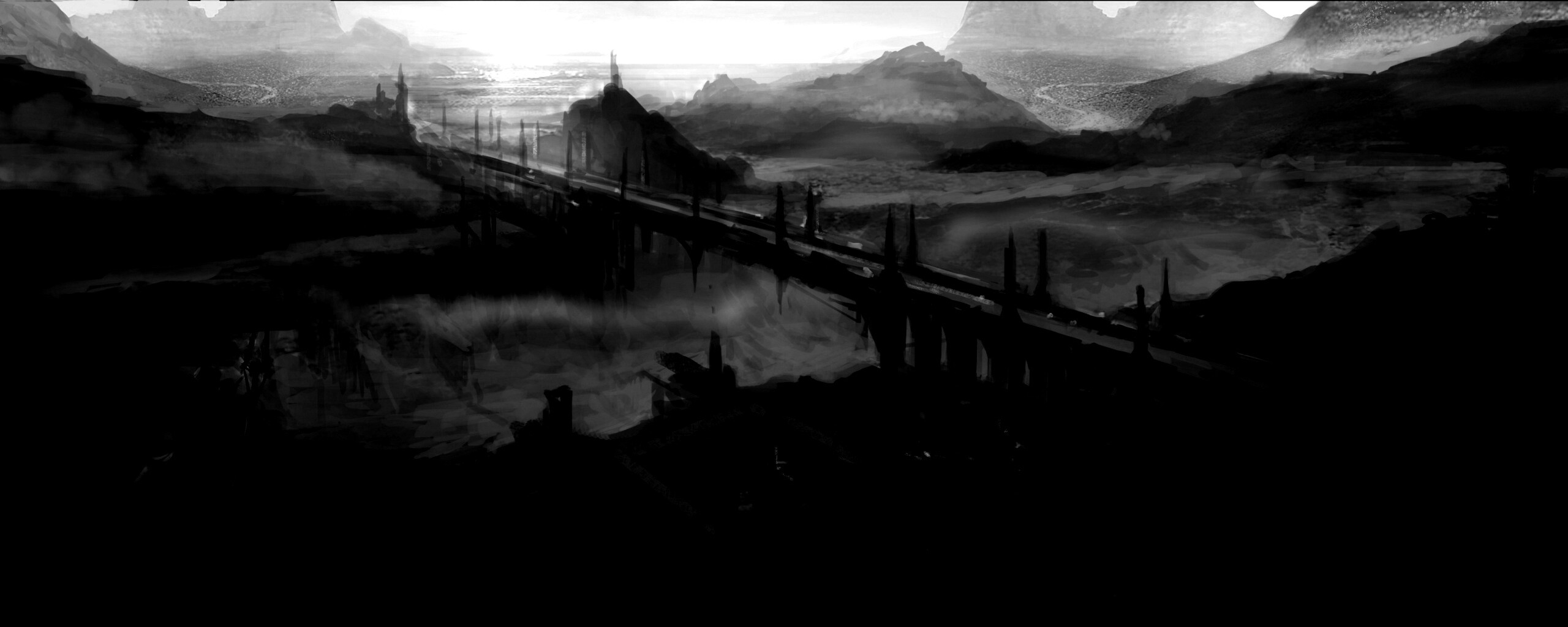 Пейзаж Dragon Age обои