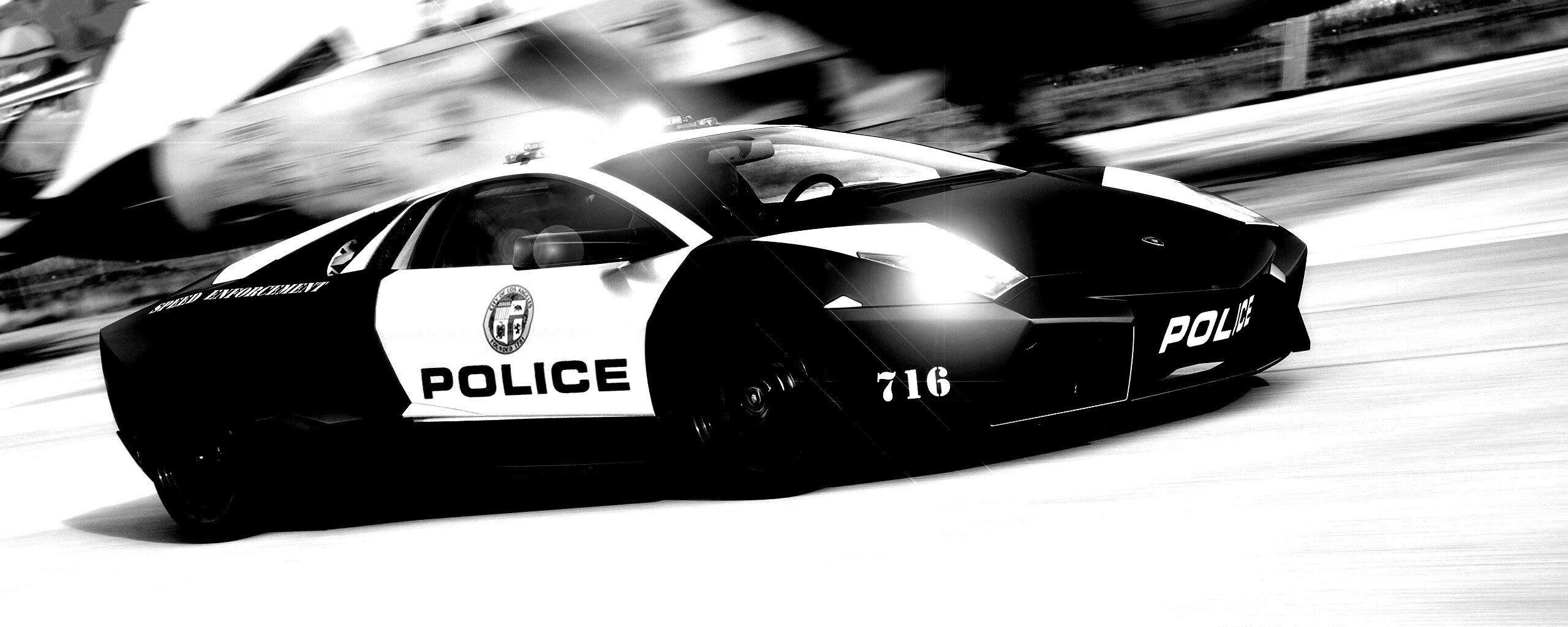 Полицейска Lamborghini из NFS обои