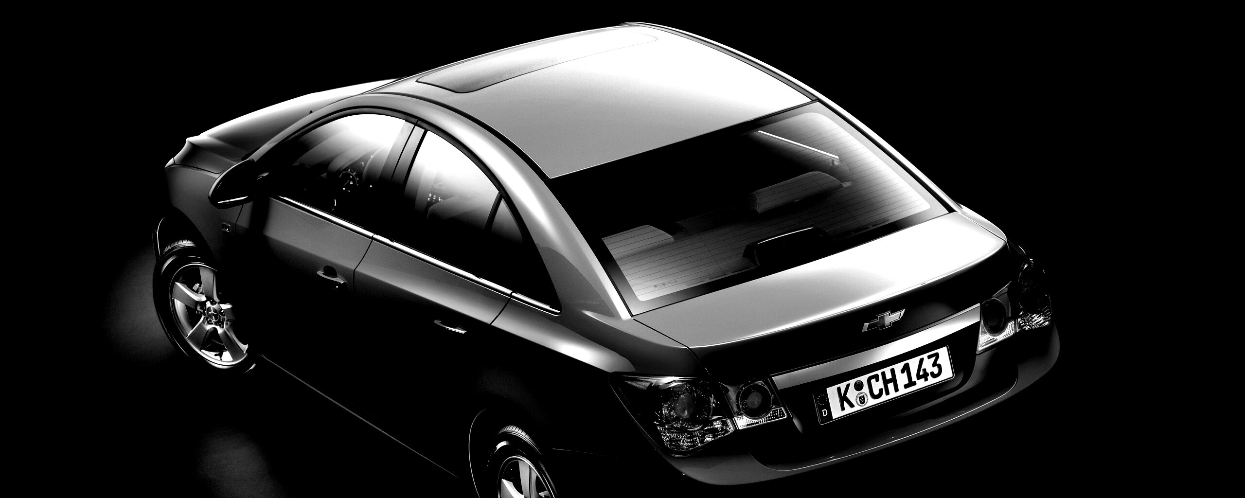 Шевроле Cruze красного цвета обои