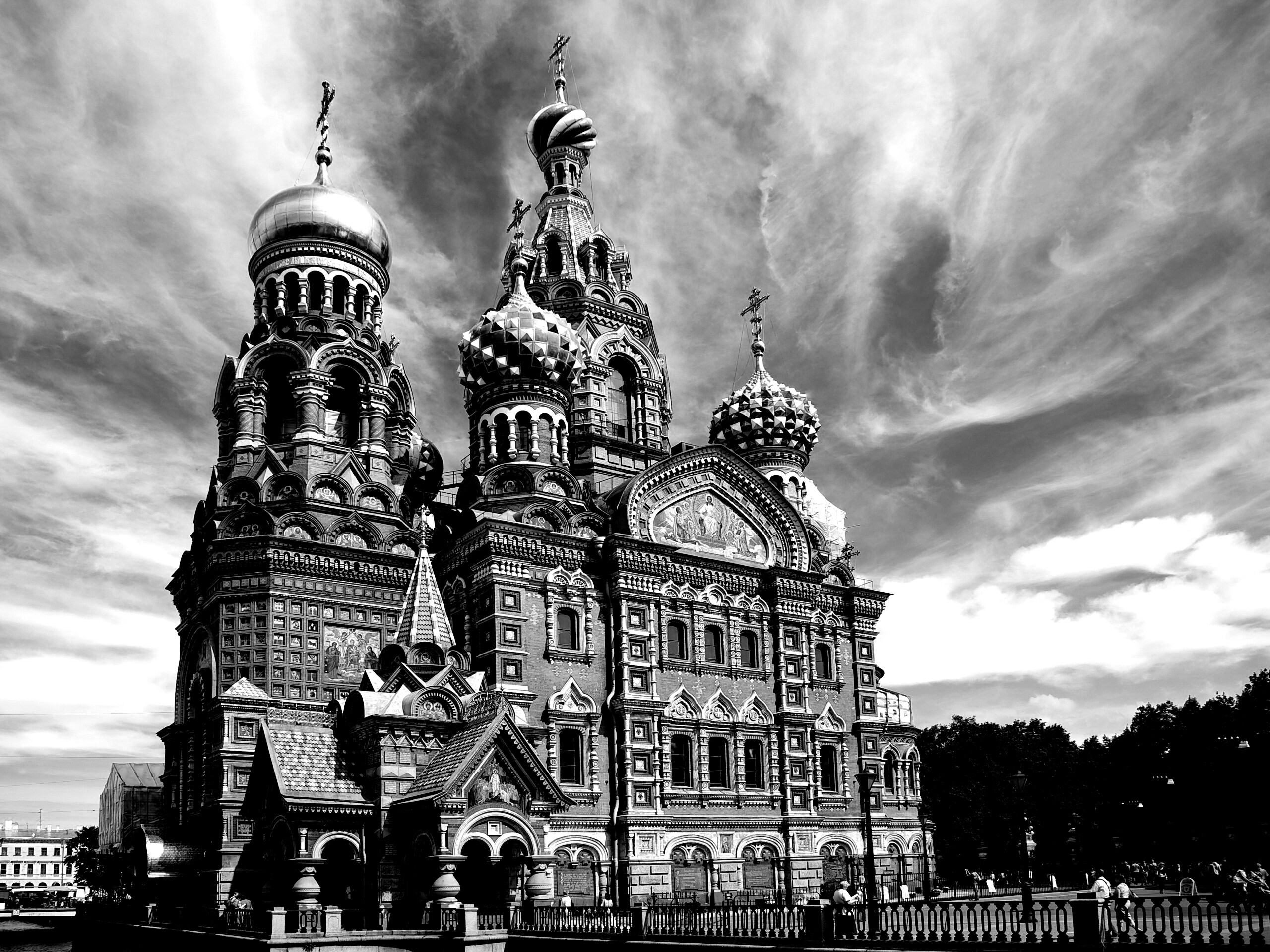 Спас на крови обои
